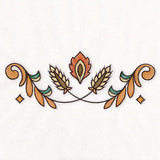 Harvest Folk Art Border