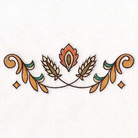 Harvest Folk Art Border