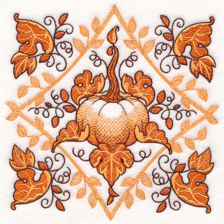 Autumn Square Moment - Pumpkin
