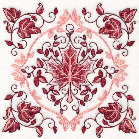 Autumn Square Moment - Maple Leaf