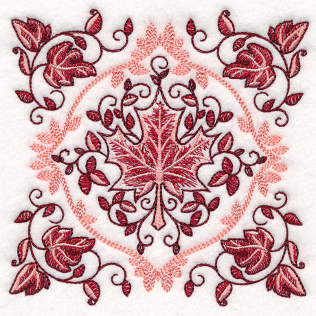 Autumn Square Moment - Maple Leaf
