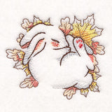 Soft Sleepy Autumn Bunny