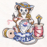 Hand Embroidery Mouse