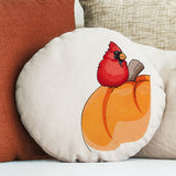 Sweet Cardinal and Pumpkin