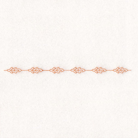 Fall into Autumn Border - Oak Leaf