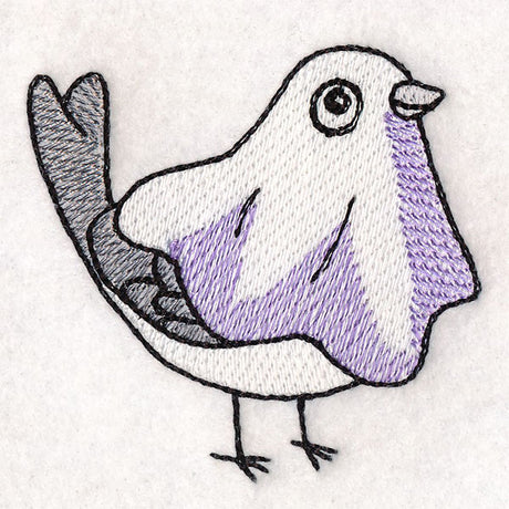 Halloween Chickadee - Ghost