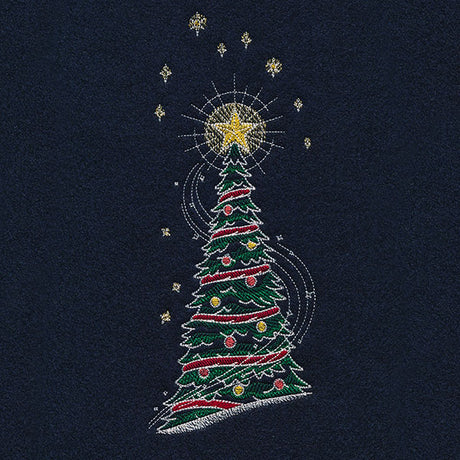 Midnight Christmas Garden - Christmas Tree