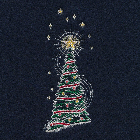 Midnight Christmas Garden - Christmas Tree