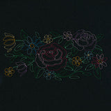 Romantic Blooms Border - Light Stitch