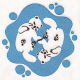 Sweet Otters (Embossed)