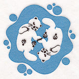 Sweet Otters (Embossed)