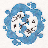 Sweet Otters (Embossed)