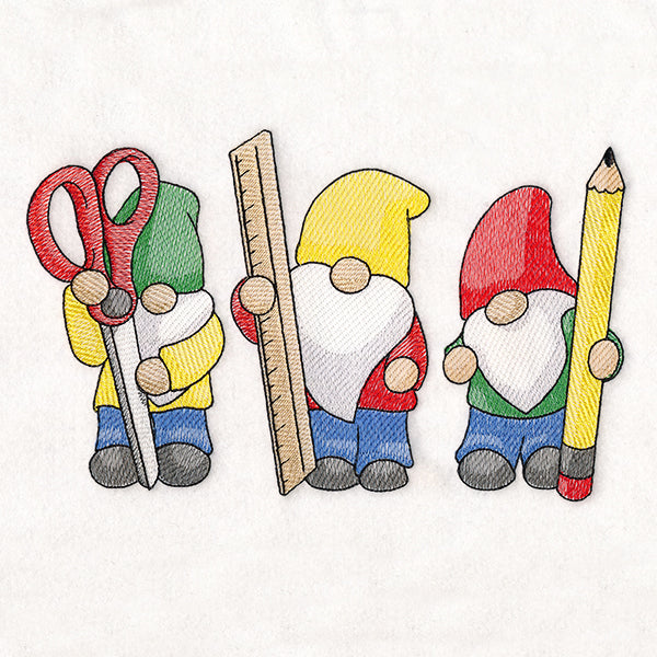 Back-to-School Gnomes Trio