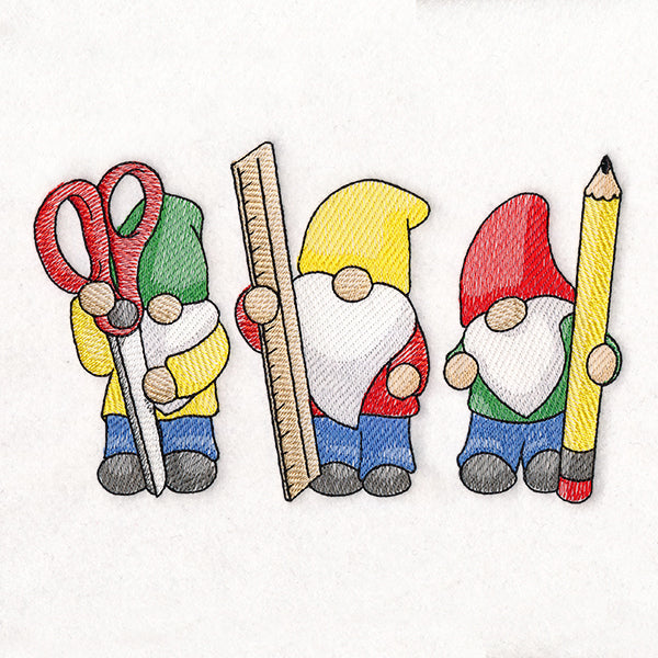 Back-to-School Gnomes Trio