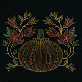 Gilded Autumn Pumpkin Feature