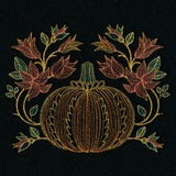 Gilded Autumn Pumpkin Feature