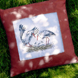 Family Time in the Stork Nest