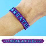 Words of Wisdom Bracelet - Breathe (Lace)
