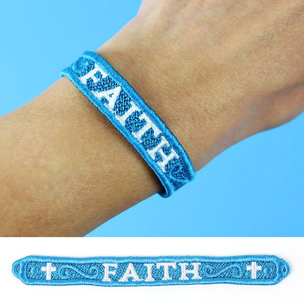 Words of Wisdom Bracelet - Faith (Lace)