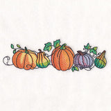 Color Theory Autumn Border