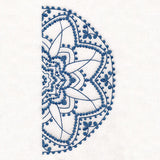 Textured Beauty Half Mandala