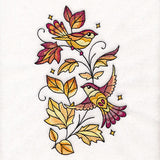 Color Theory Birds in Autumn