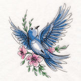 Joyful Storybook Mountain Bluebird