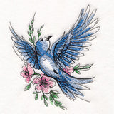 Joyful Storybook Mountain Bluebird