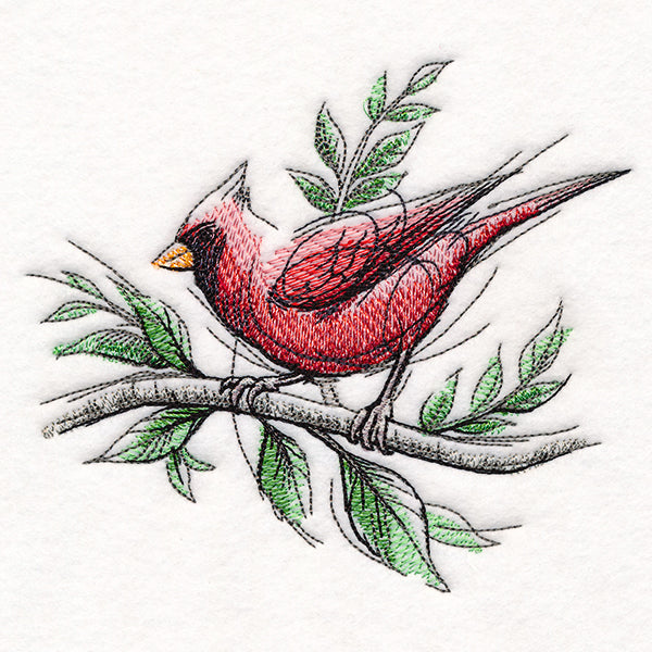 Joyful Storybook Cardinal