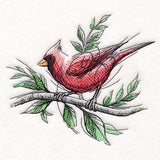 Joyful Storybook Cardinal