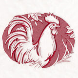 Country King Rooster (Embossed)