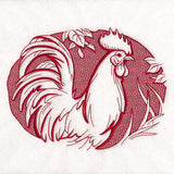 Country King Rooster (Embossed)
