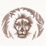 Majestic Lion (Embossed)