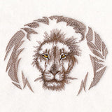 Majestic Lion (Embossed)