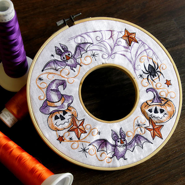 Halloween Nostalgia Wreath