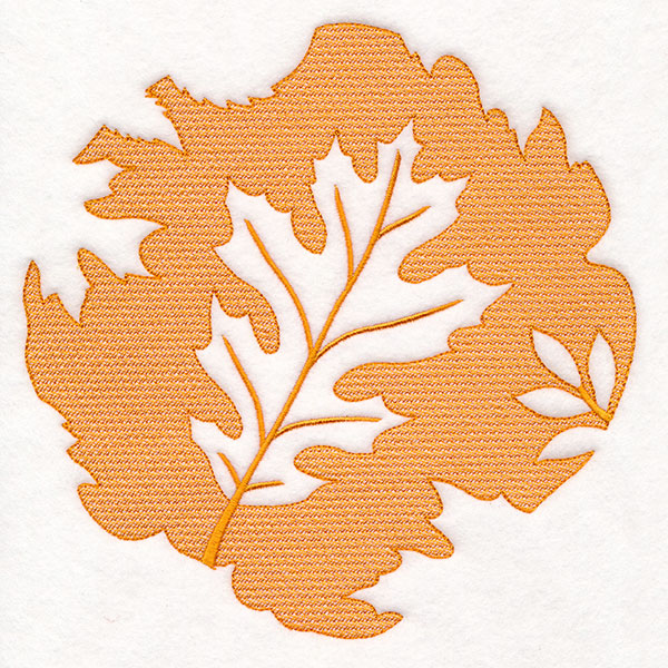 Oak Leaf (Embossed)