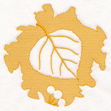 Aspen Leaf (Embossed)