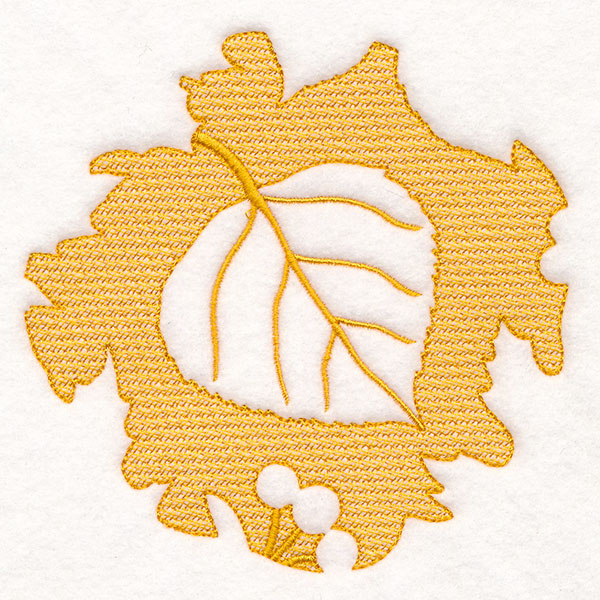 Aspen Leaf (Embossed)