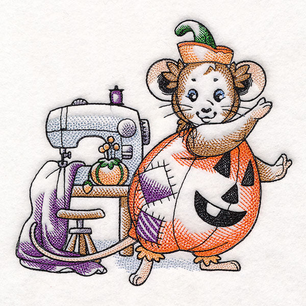 Crafty Halloween Mouse