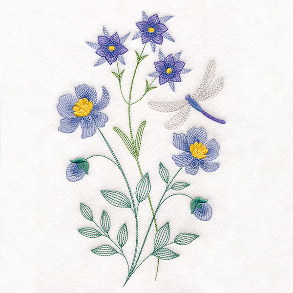 Delicate Treasures in Blue