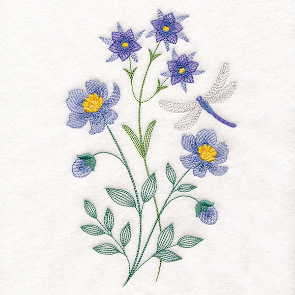 Delicate Treasures in Blue