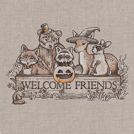 Trick-or-Treat Welcome Friends