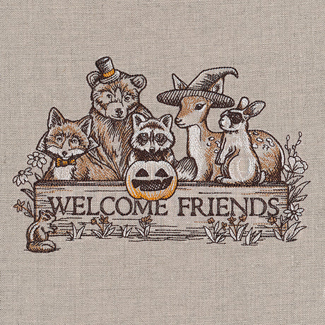 Trick-or-Treat Welcome Friends