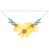 Black-eyed Susans Corner Label