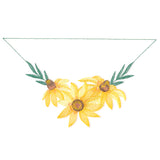 Black-eyed Susans Corner Label