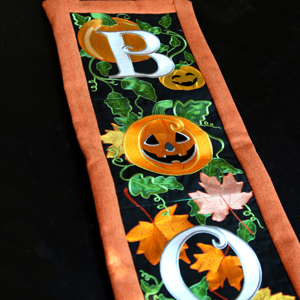 Halloween Boo Square - B