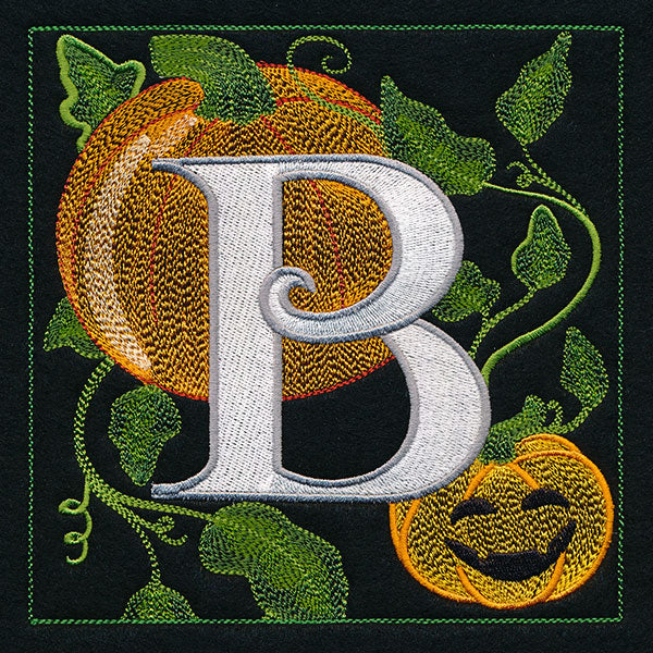Halloween Boo Square - B