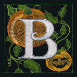 Halloween Boo Square - B