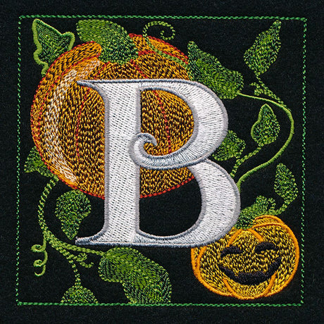 Halloween Boo Square - B