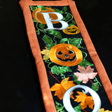 Halloween Boo Square - Jack o' Lantern